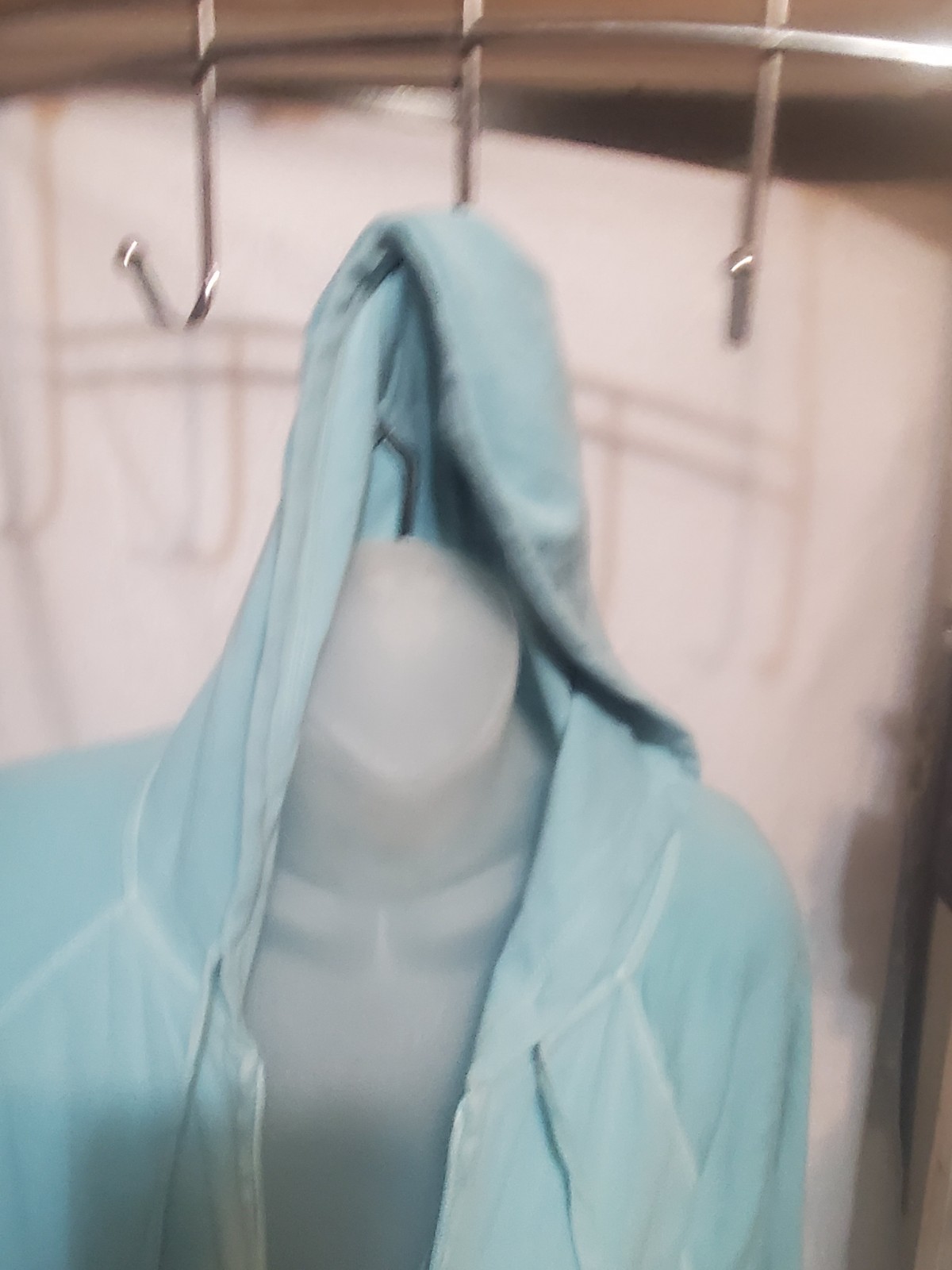 J.Crew Light Blue Full Zip Cotton Hoodie Women's Size M - photo 5