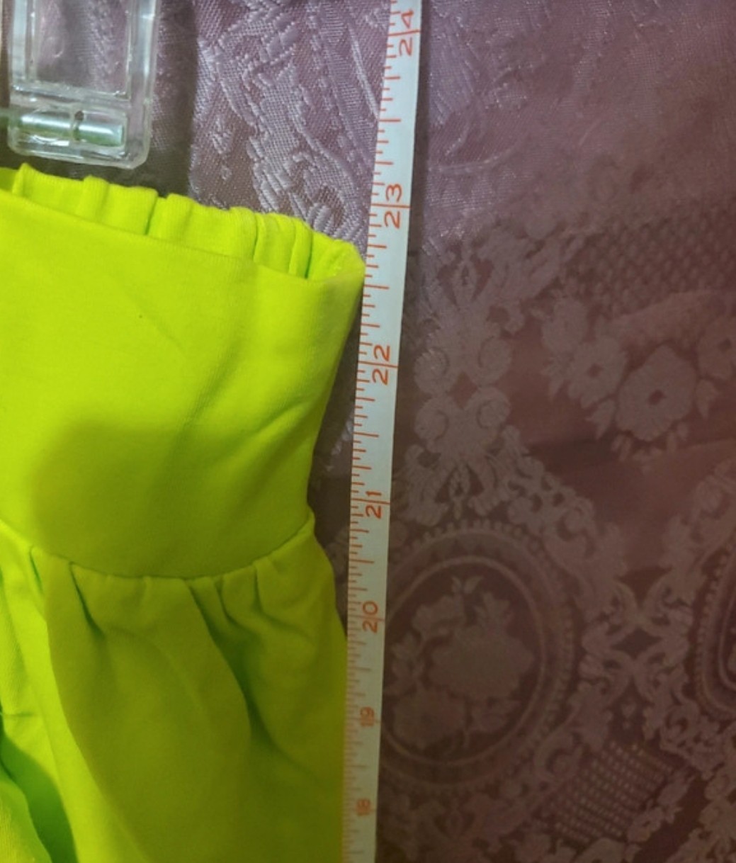 Olivia Parker Lime Green Cotton Size 12 teens Skirt - photo 3