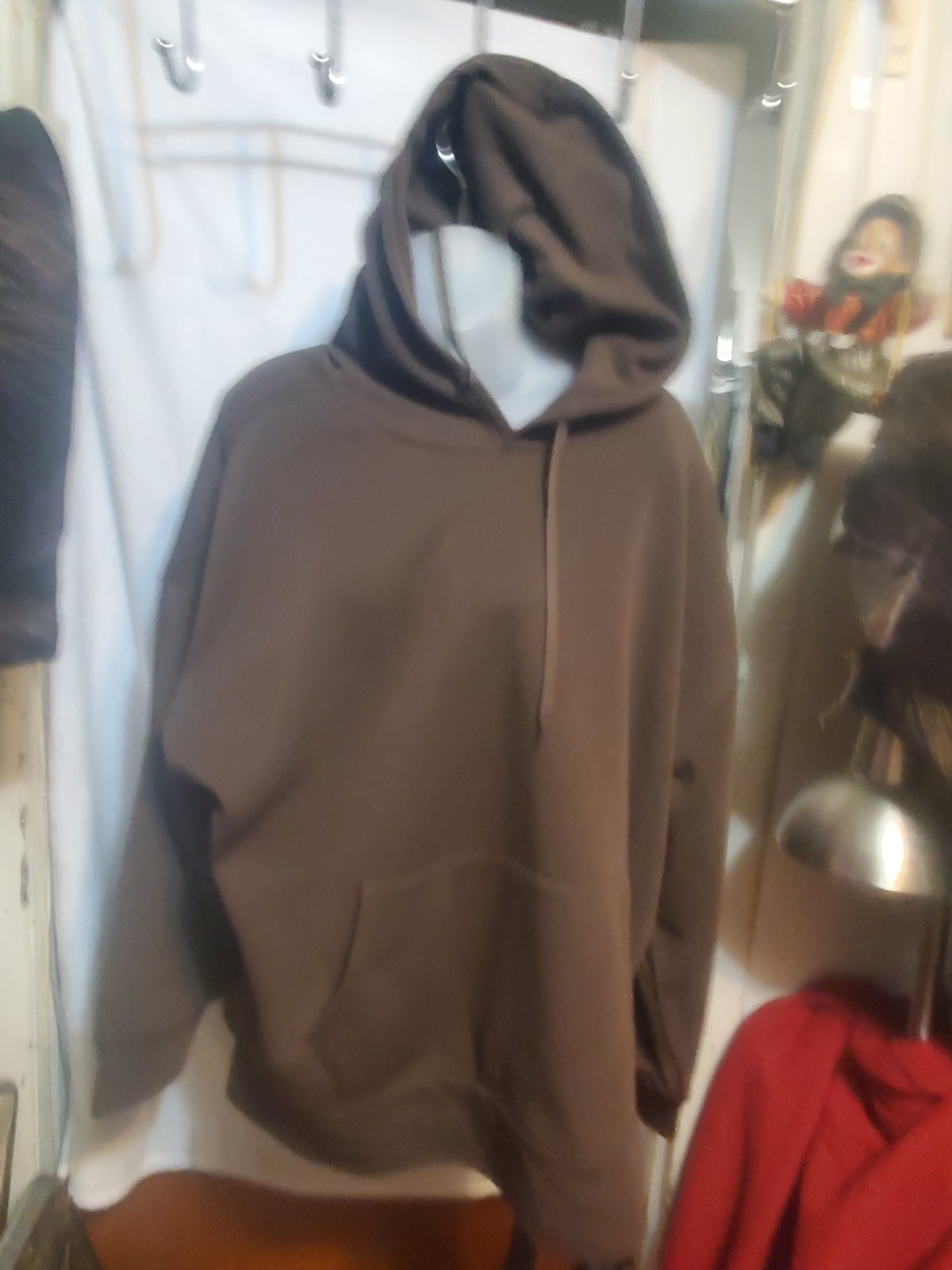 Love Brown Pullover Fleece Hoodie Women's Plus Size 2X - photo 4