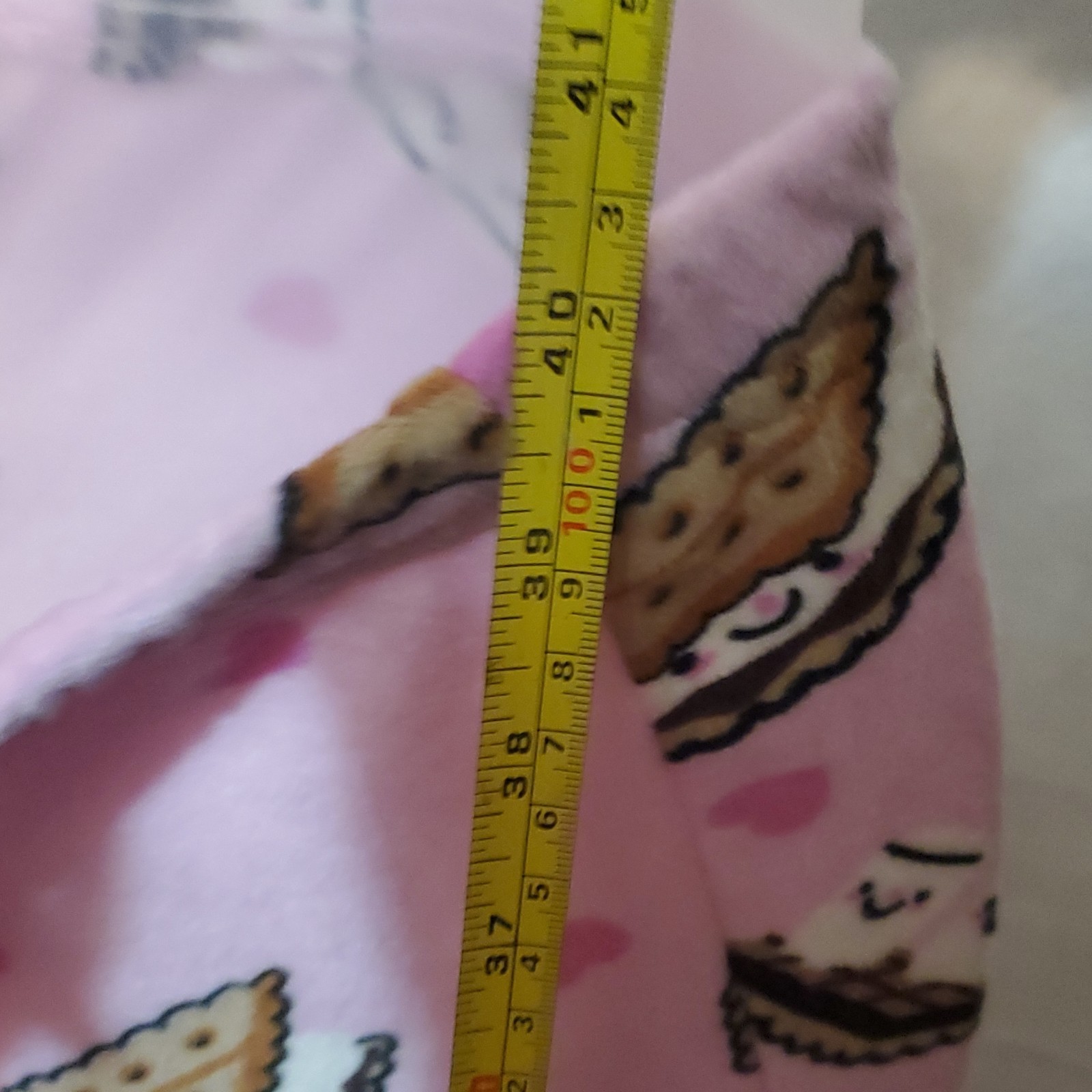 Weekending Pink Graphic Print Fleece Pajama Pants - XL - photo 3