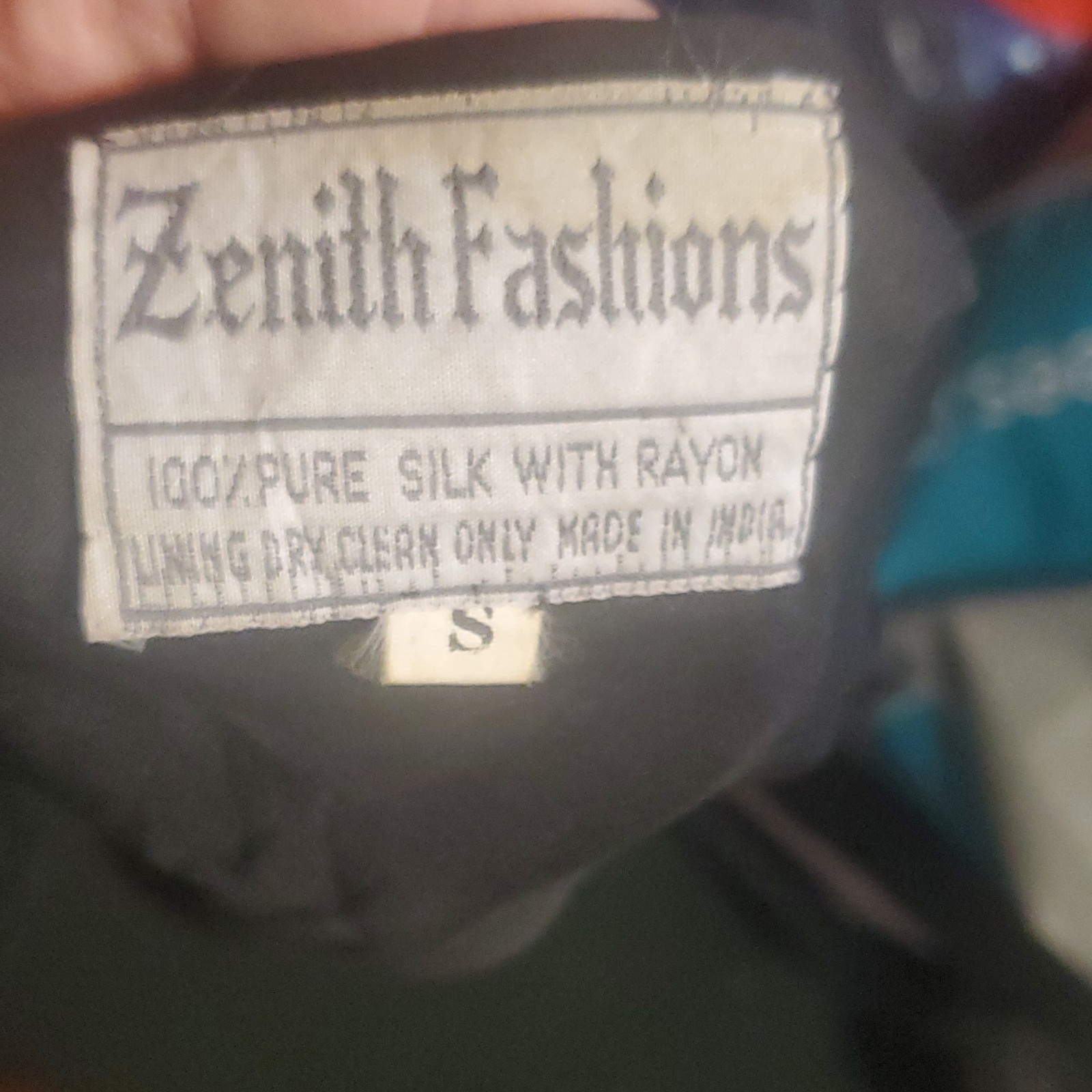 Zenith Fashions Black Beaded Jacket Long Sleeve Women Size S - photo 2