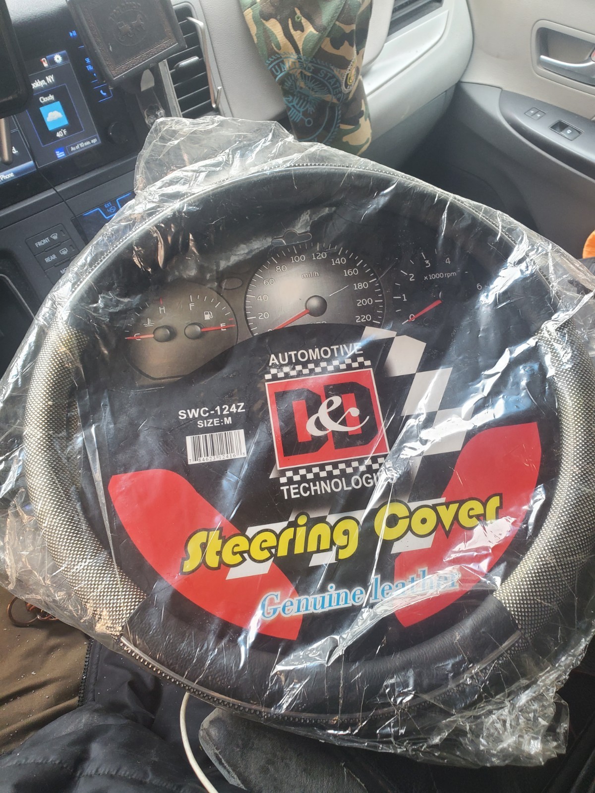 Very nice Steering wheel cover - photo 2