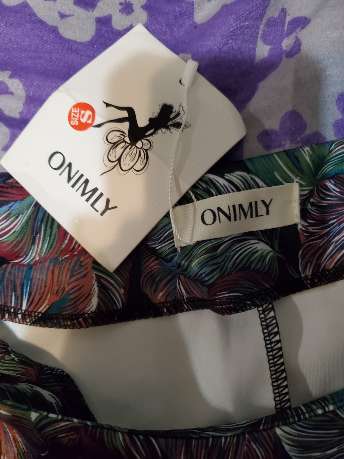 ONIMLY Floral Fit & Flare Dress - Size S - photo 2