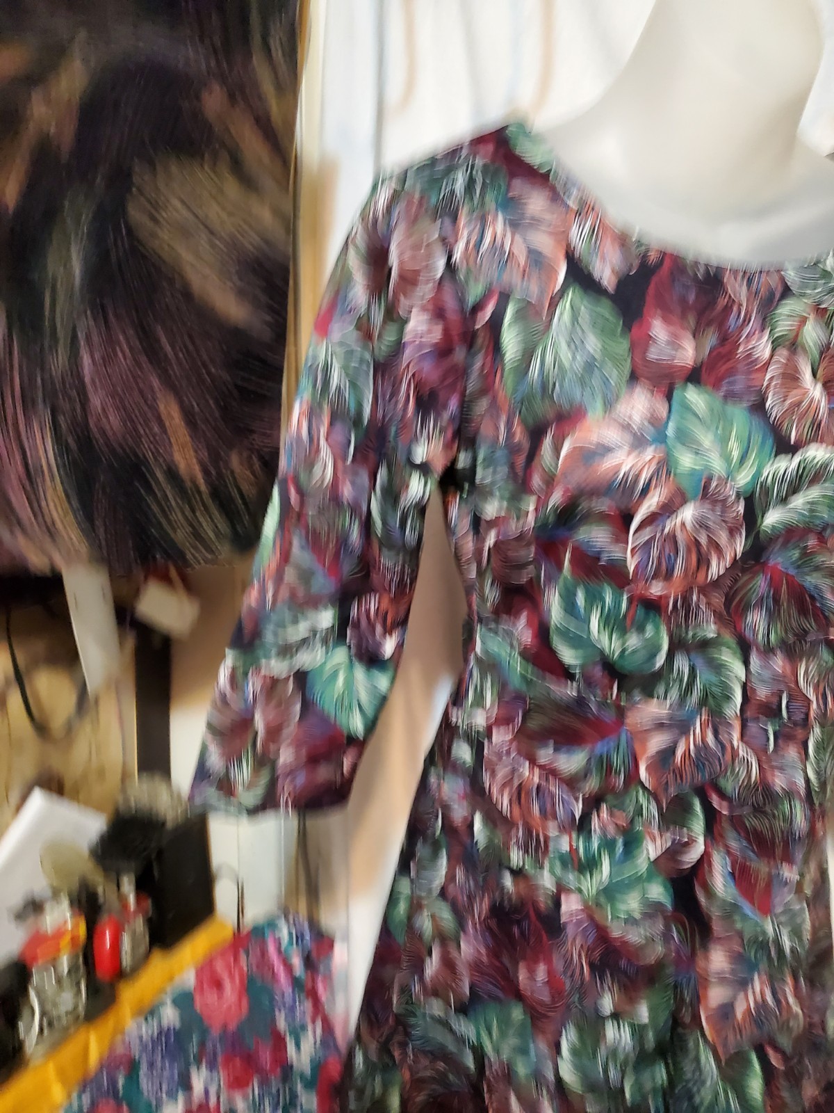 ONIMLY Floral Fit & Flare Dress - Size S - photo 4
