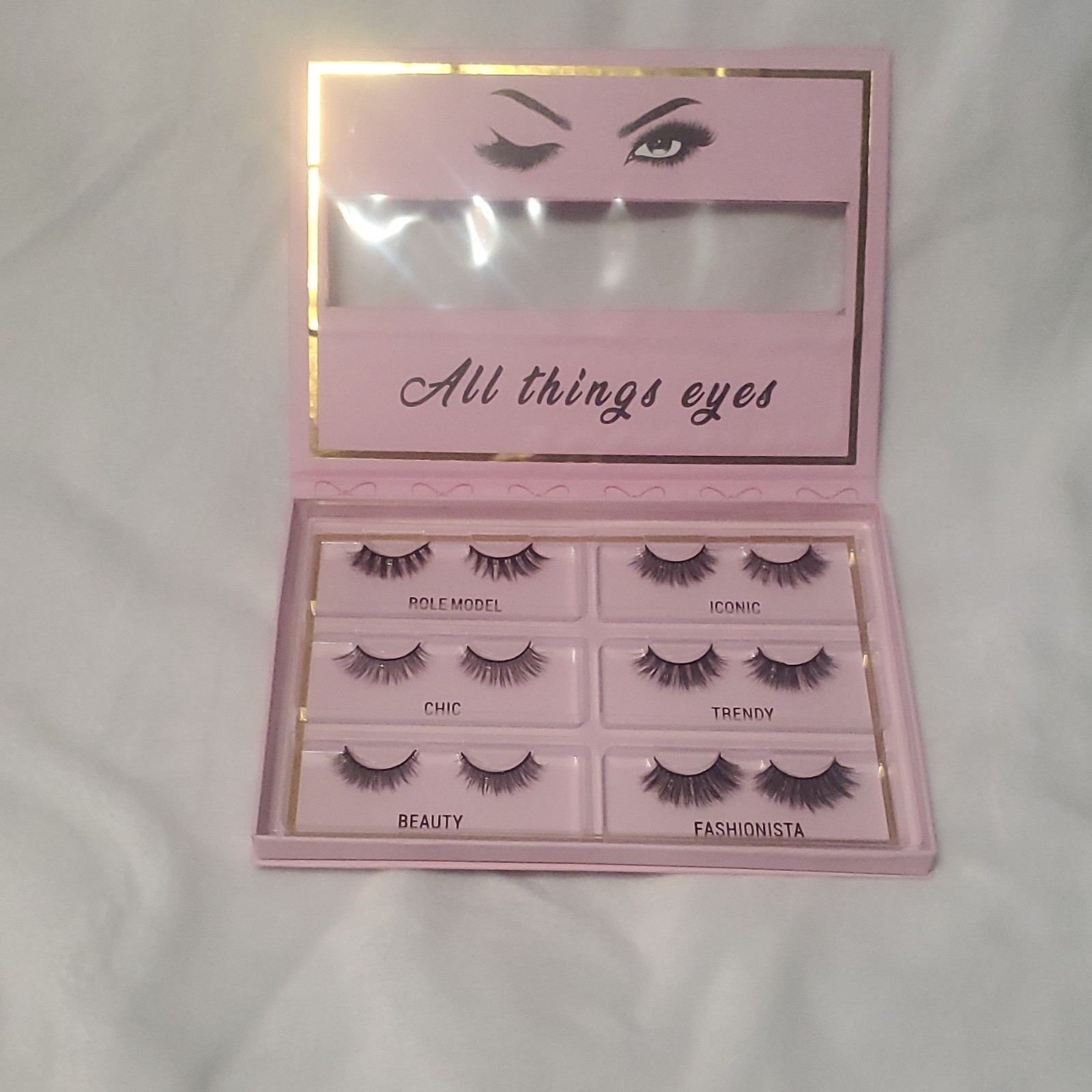j-lash Lash Book 3D Faux Mink Strip Eyelashes - 6 Pairs