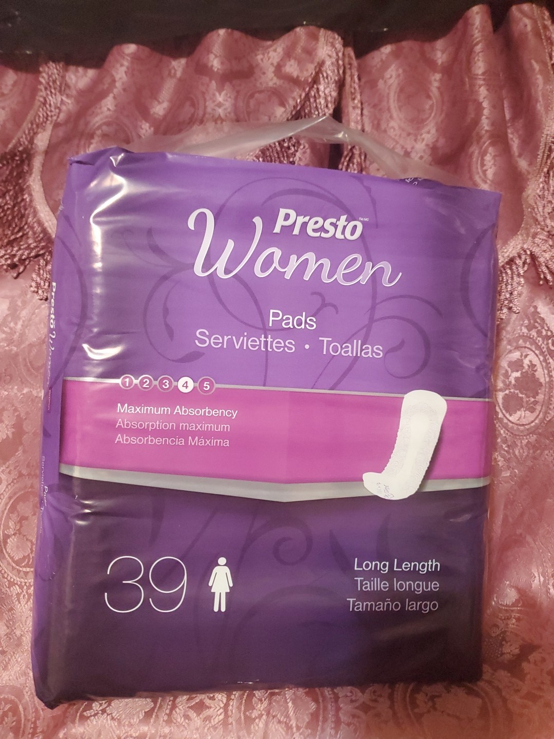 Brand new Count of 39 Women Pads Size 4