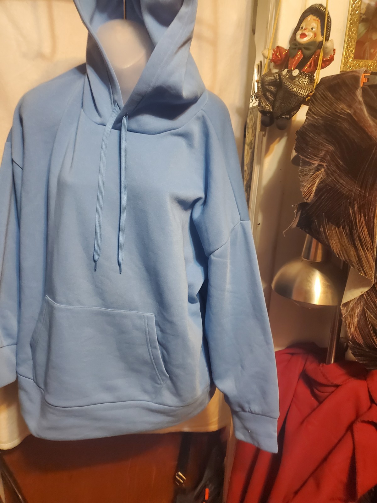 Love Blue Pullover Fleece Hoodie Women's Plus Size 2X - photo 3