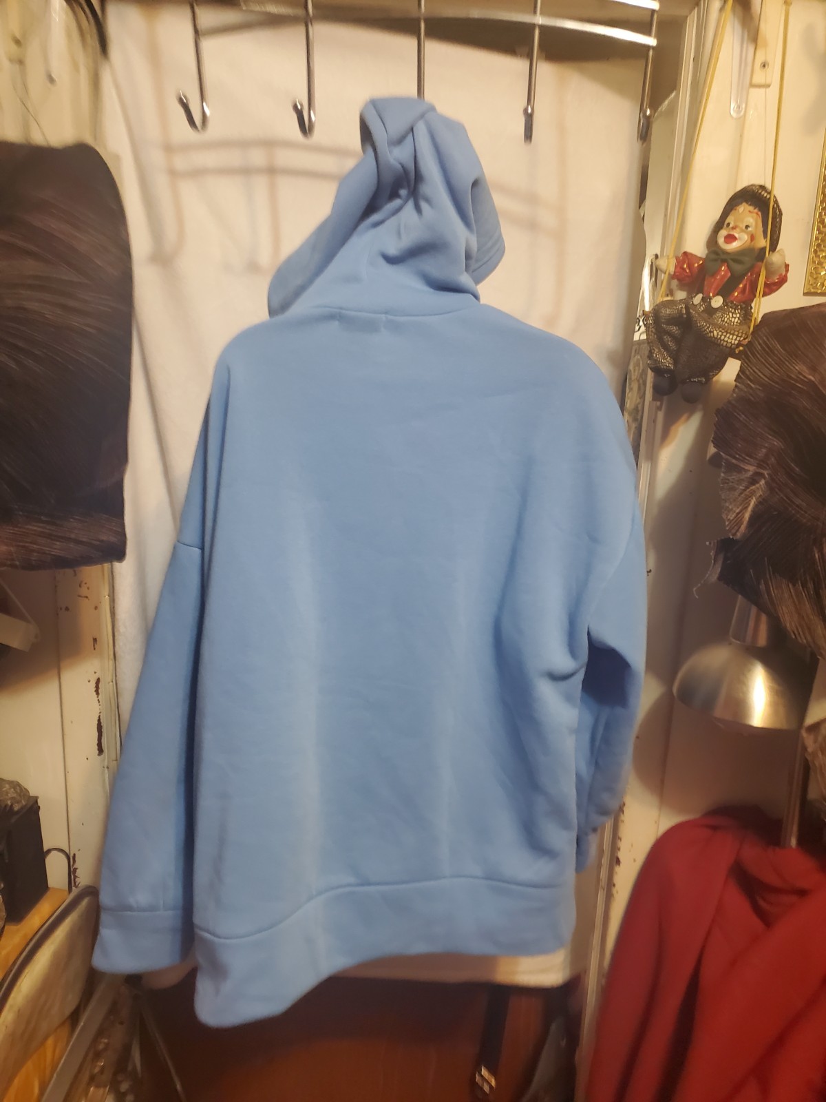 Love Blue Pullover Fleece Hoodie Women's Plus Size 2X - photo 4