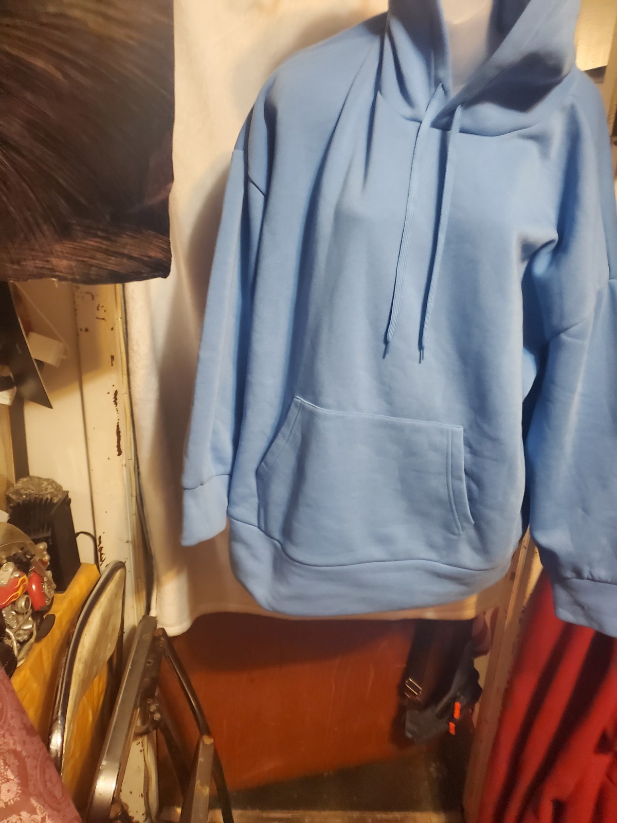 Love Blue Pullover Fleece Hoodie Women's Plus Size 2X - photo 5
