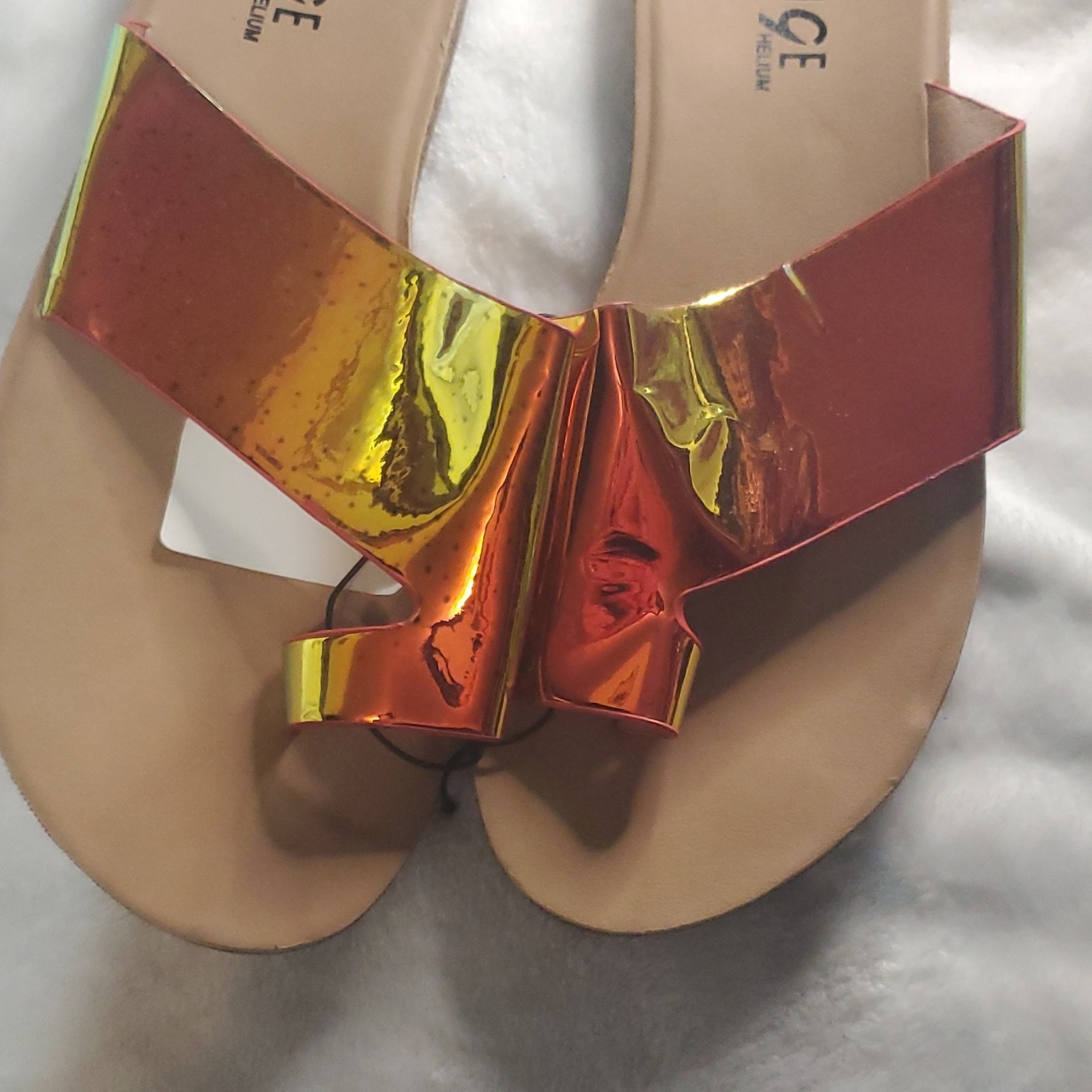 ROUGE Iridescent Slide Sandals - Women's Size 8 - photo 2