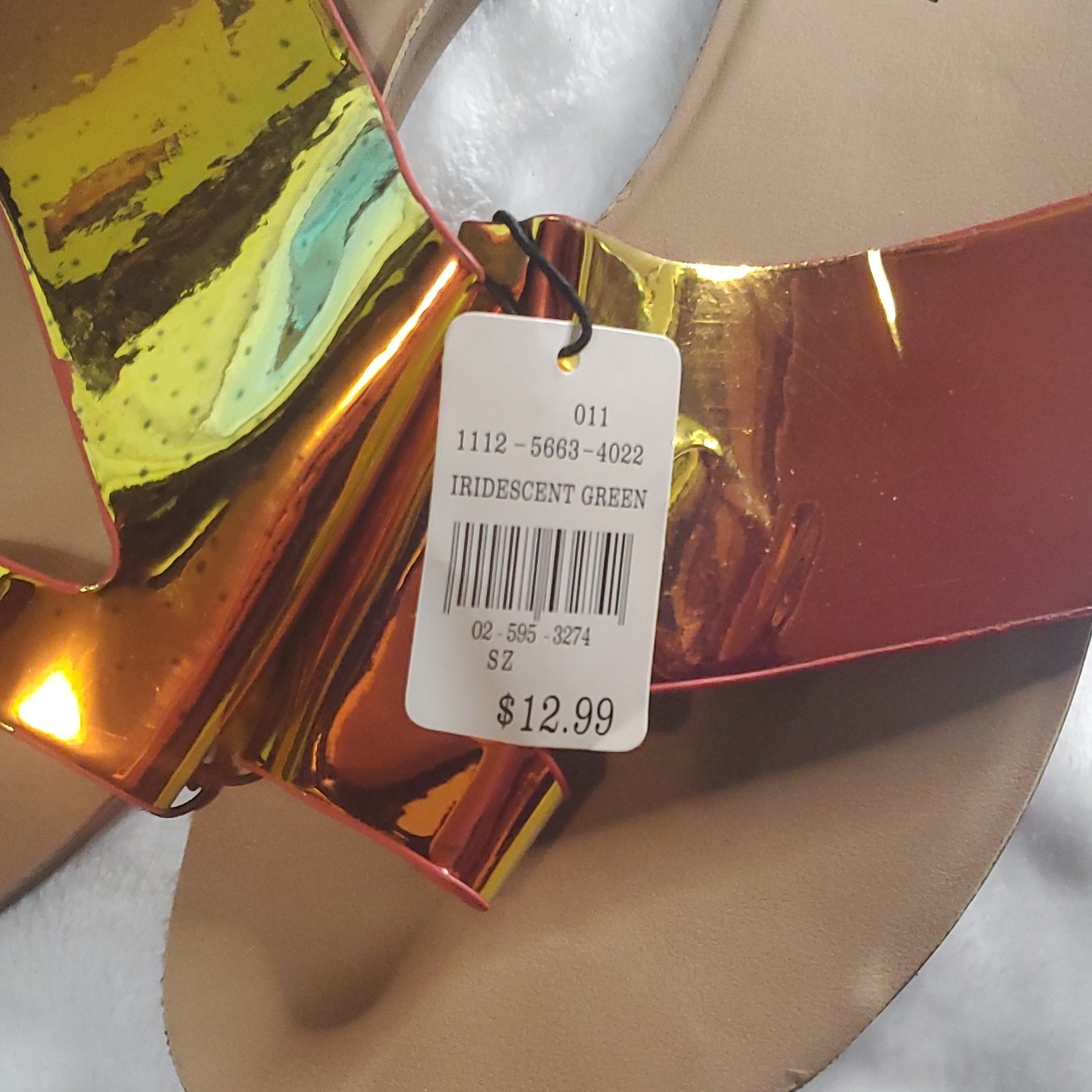 ROUGE Iridescent Slide Sandals - Women's Size 8 - photo 3