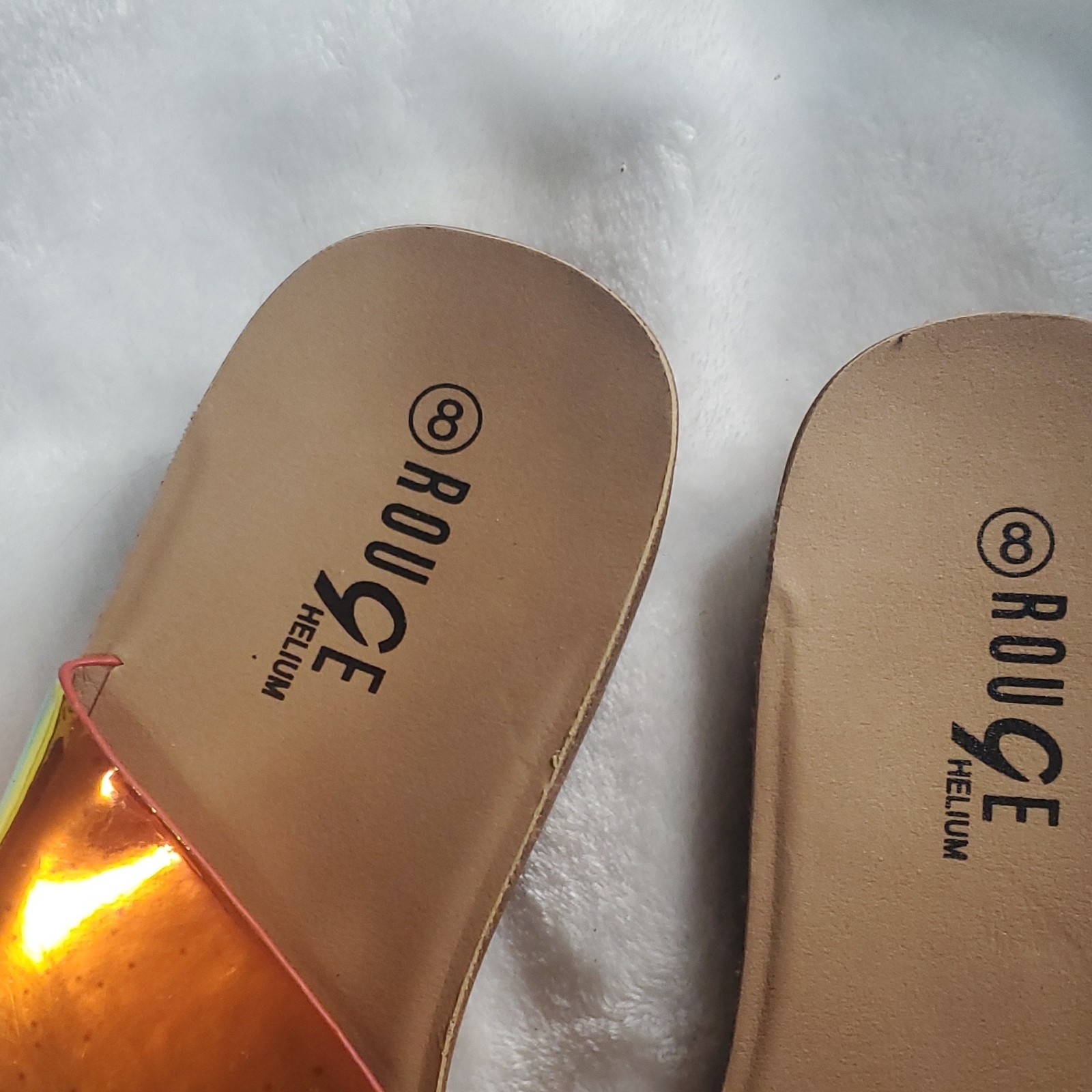 ROUGE Iridescent Slide Sandals - Women's Size 8 - photo 4