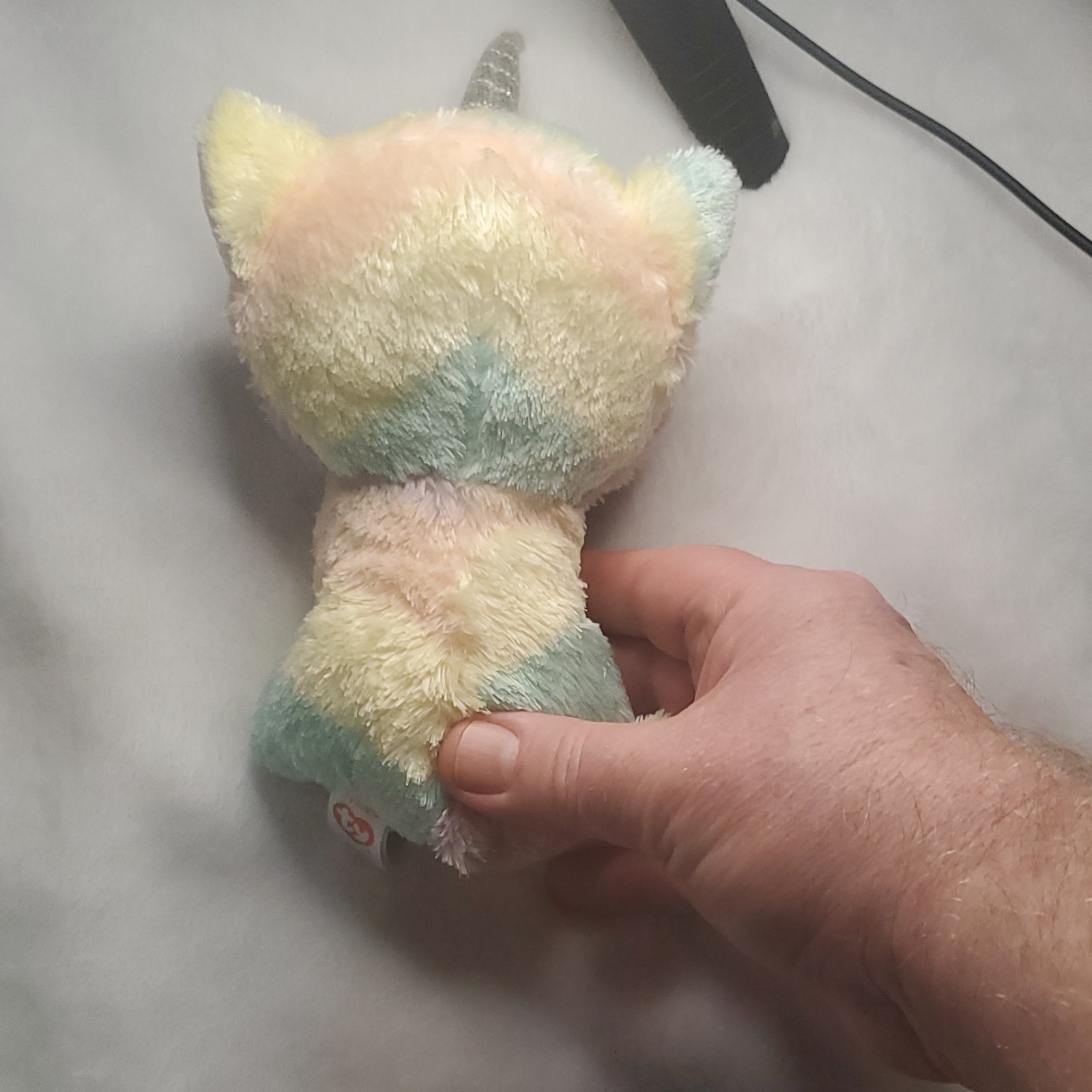 Multicolor Cat Unicorn Stuffed Animal Plush Small with Glitter H - photo 5