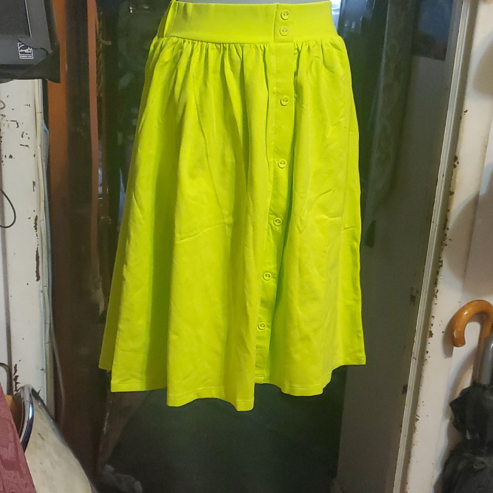 Nice Skirt Size 16 for Teens/Women - Yellow Check