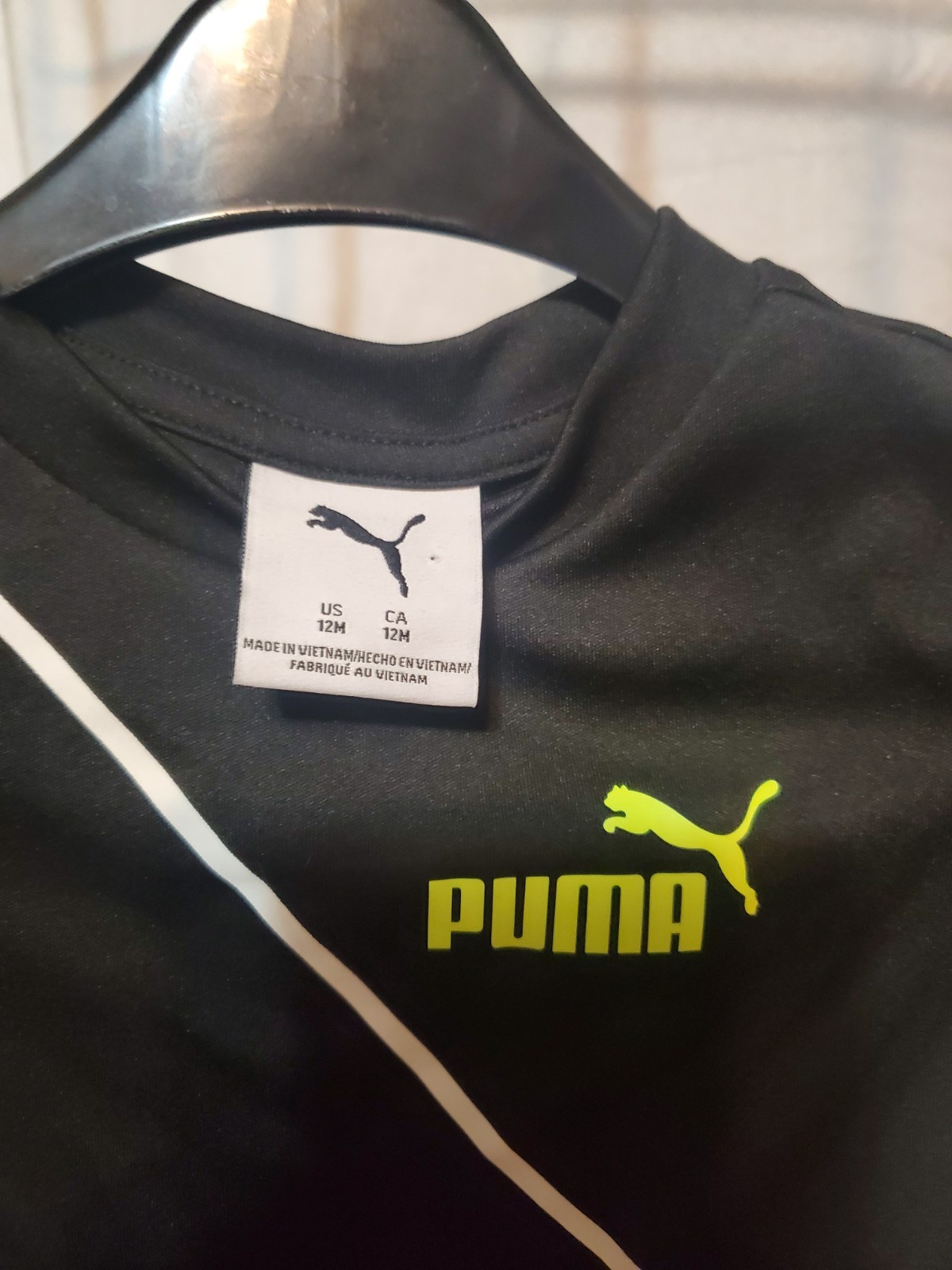 PUMA Black Graphic Print T-Shirt 12M - photo 4