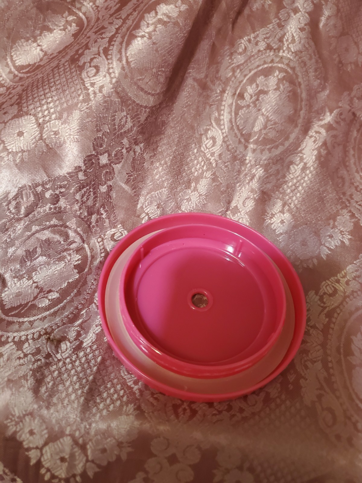 Mermaid Theme Decorated Pink Blue Plastic Metal Tumbler With Lid - photo 4