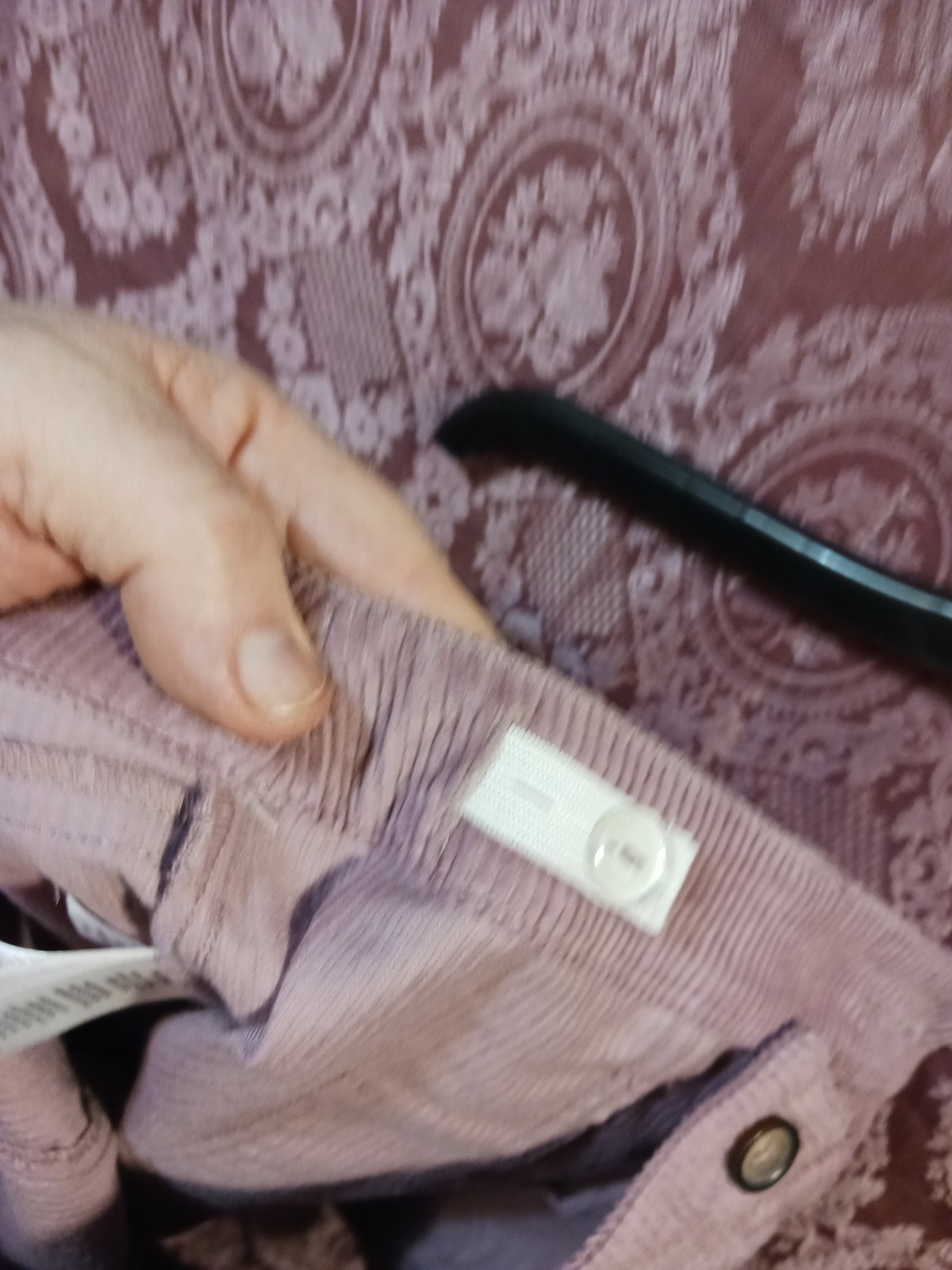 Steve Madden Dusty Rose Corduroy Skirt - Size 10 - photo 3