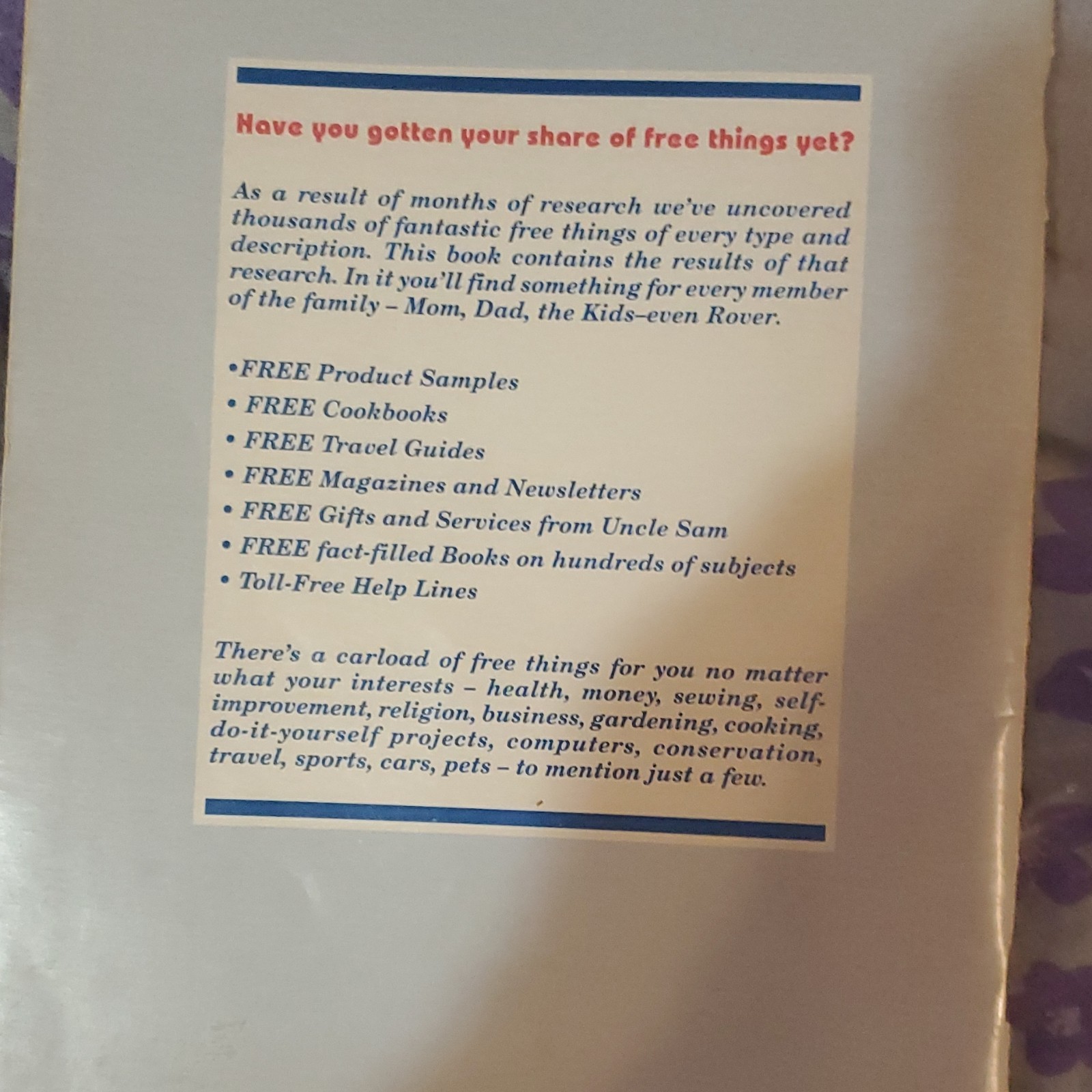 A Few Thousand of the Best Free Things in America Paperback - photo 2
