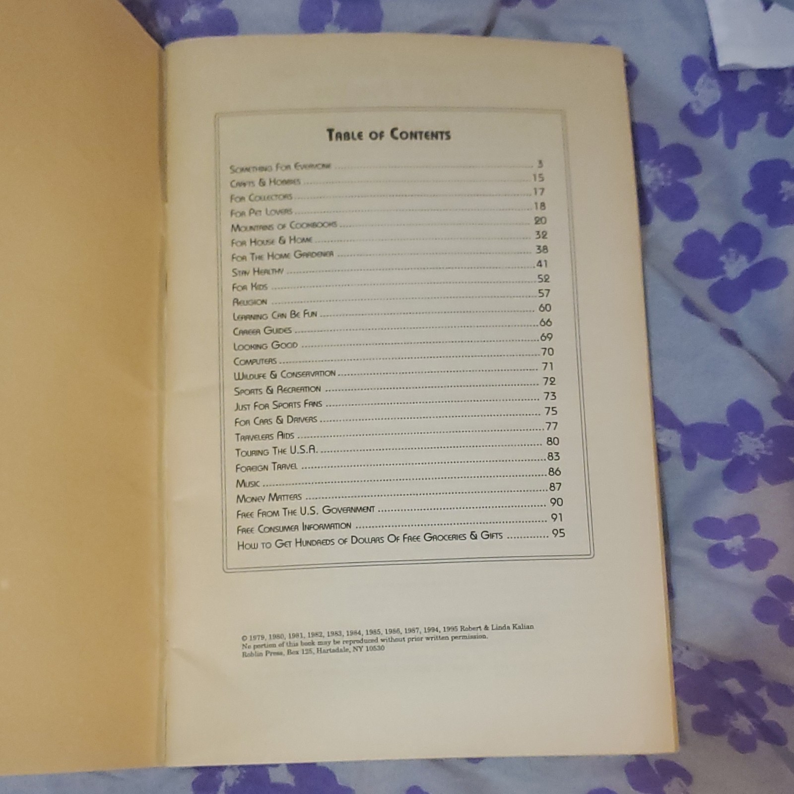 A Few Thousand of the Best Free Things in America Paperback - photo 5