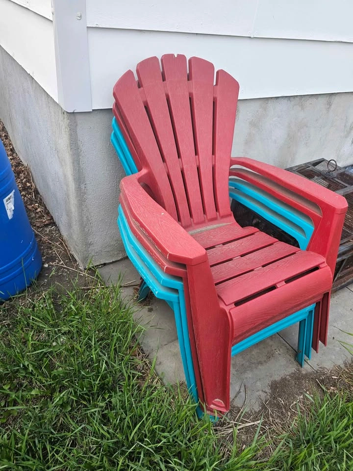 Stacking outdoor lounge chairs - photo 2