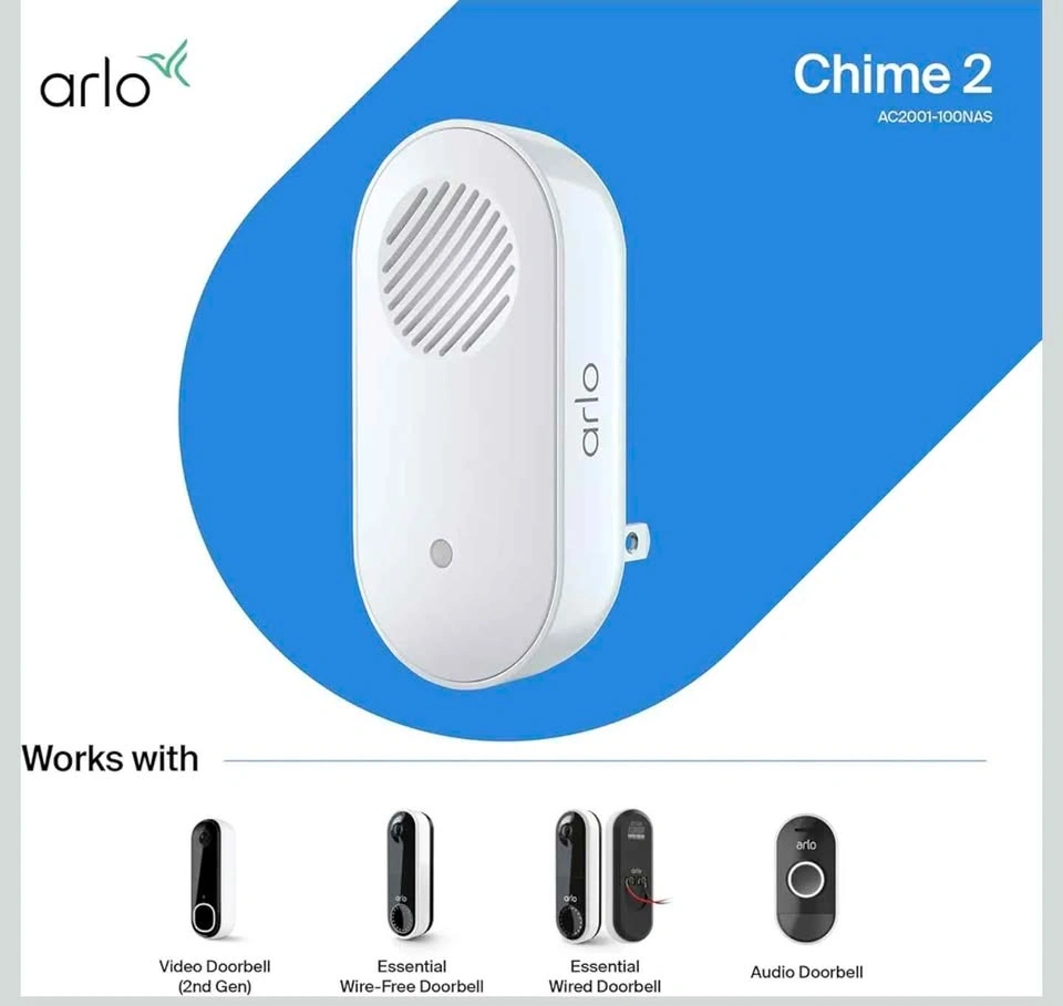 Arlo Chime 2 - Built-in Siren, Audible Alerts, Wi-Fi - photo 3