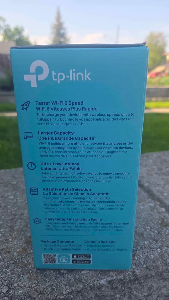 TP-Link Wi-Fi 6 Range Extender AX1800 RE605X - photo 3