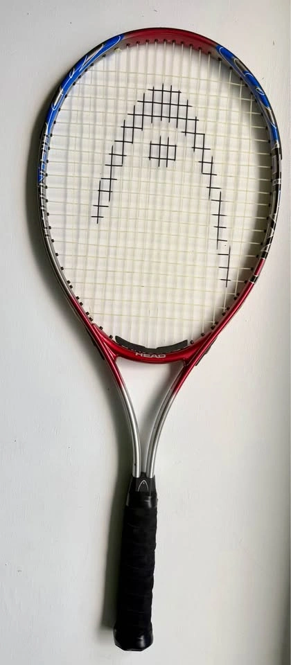 HEAD TI Conquest Tennis Racket 4 3/8 Grip Red Blue