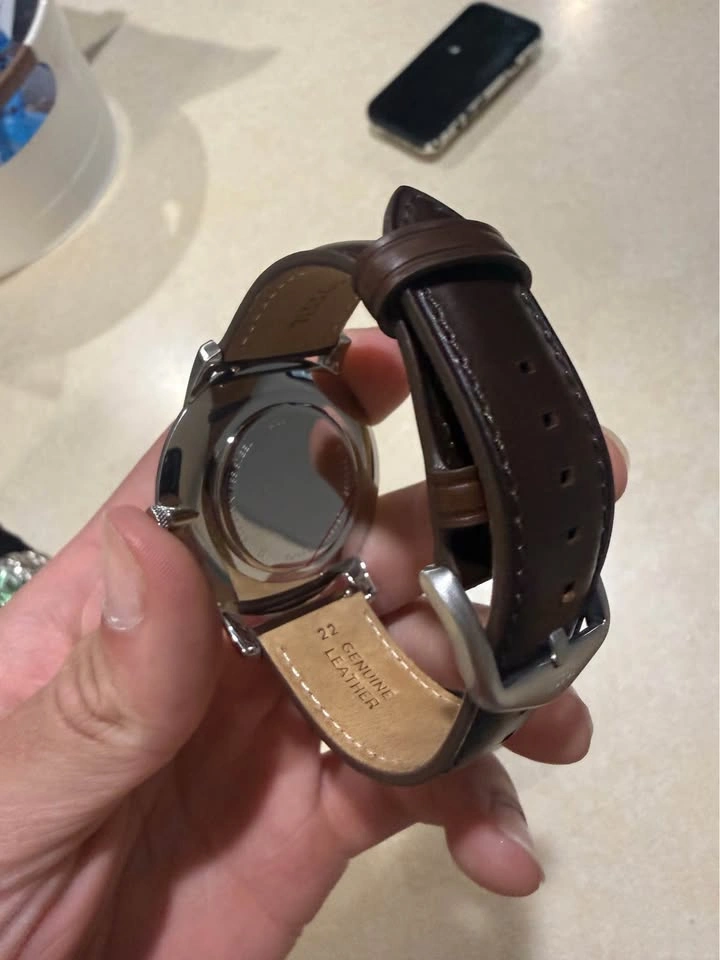 Men's Fossil Watch Genuine Leather Band - photo 2