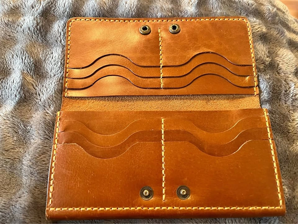 Long Leather Wallet