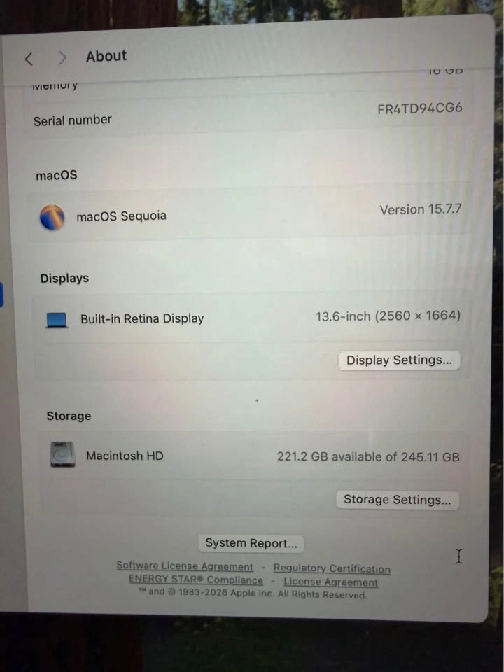 Apple MacBook Air 13.6" M4 16GB RAM (2025) - photo 5