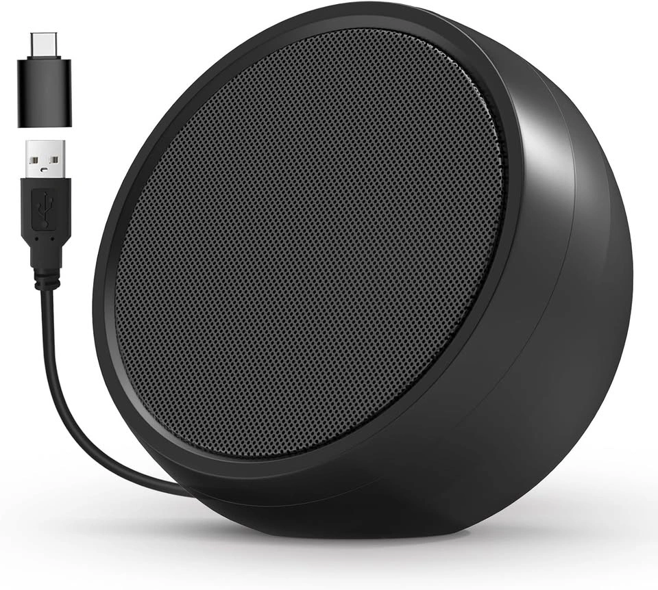 USB Computer Speakers for Laptop/Desktop (Black) - photo 2