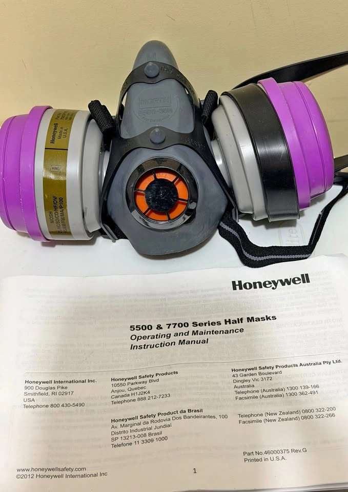 Honeywell Half Masks - Like New!