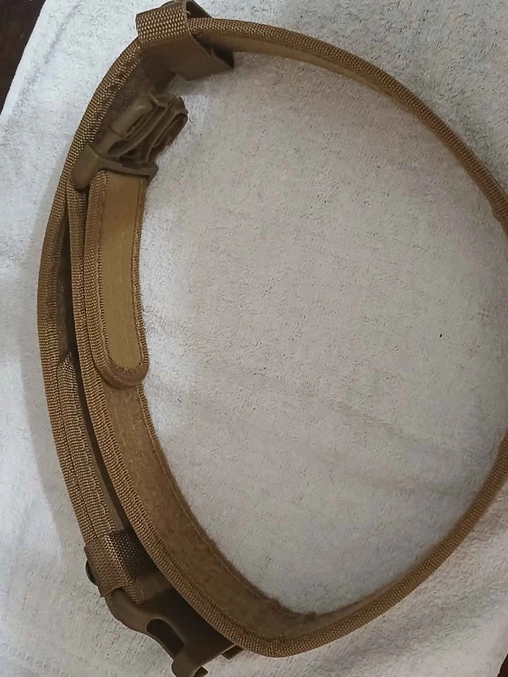 Tactical belt, khaki, adjustable - BNNU - photo 4
