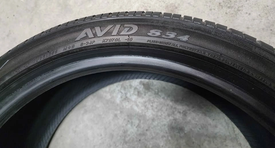 1 No. P225/40R18 Yokohama Allseasons Tire - photo 5