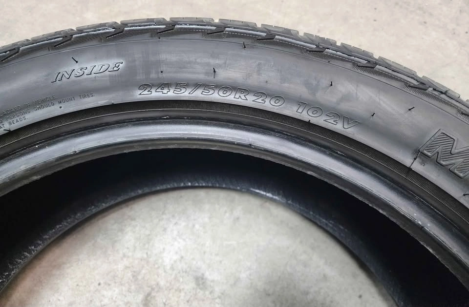 1 No. 245/50R20 Majori R1 All-Season Tire - photo 3