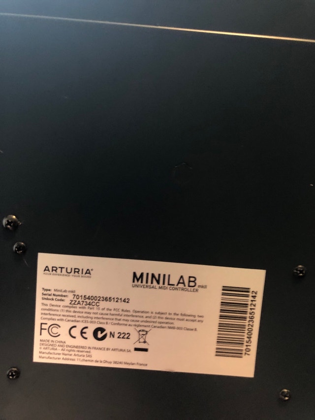Arturia Minilab MIDI Controller - photo 2