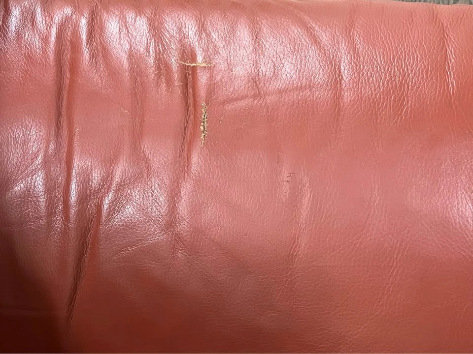 Italian Leather Loveseat - Genuine Leather - Orig. $1200 - photo 5