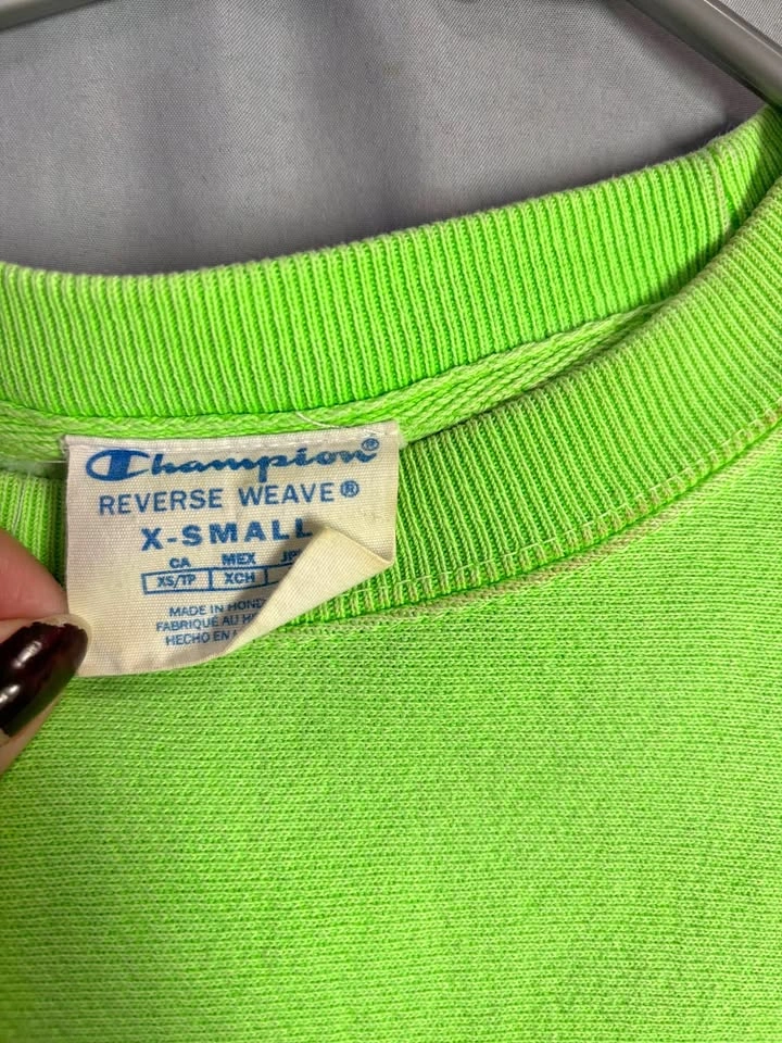 Champion Reverse weave cropped XS