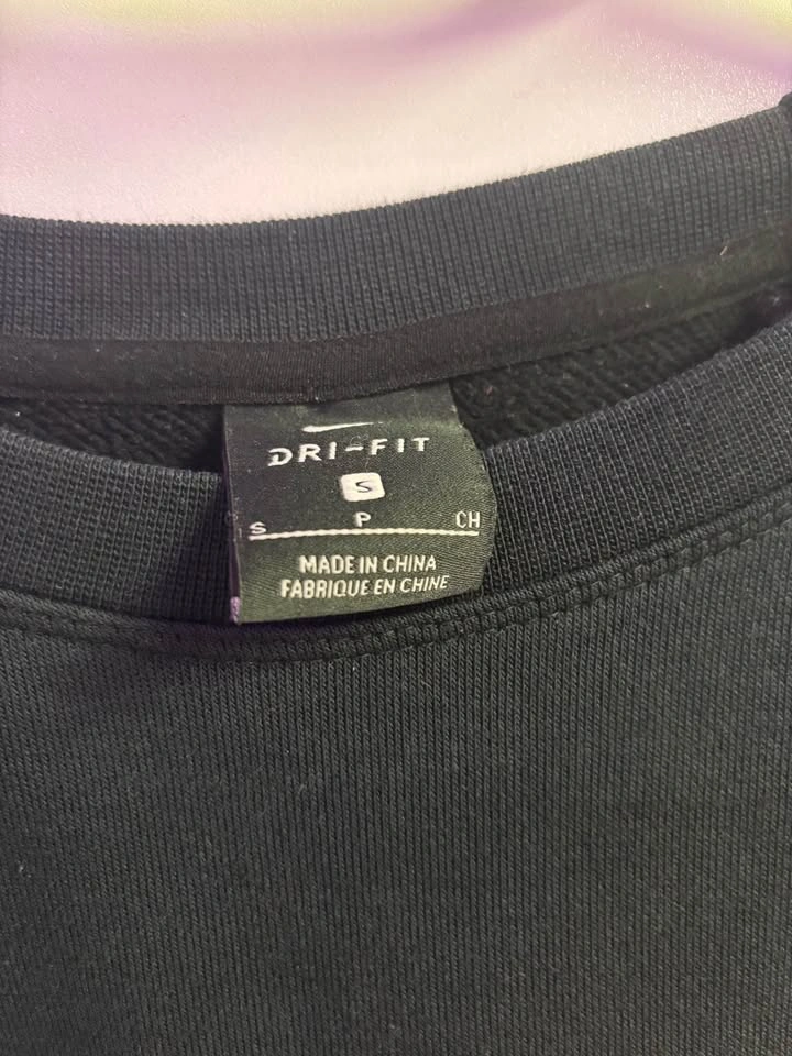 Nike Cropped Crewneck Dri-Fit Size S - photo 2