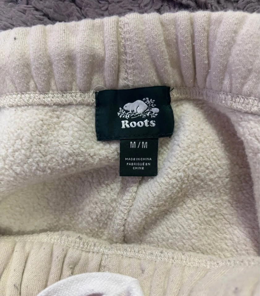 Roots Beige Cuffed Sweatpants Mens Size M - photo 2