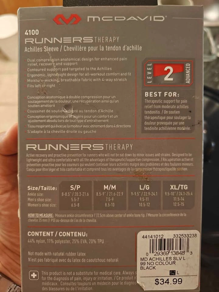 Runner Therapy Achilles Sleeve - photo 3
