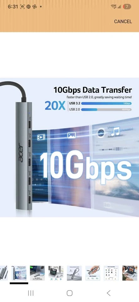 Acer USB-C Hub - photo 3