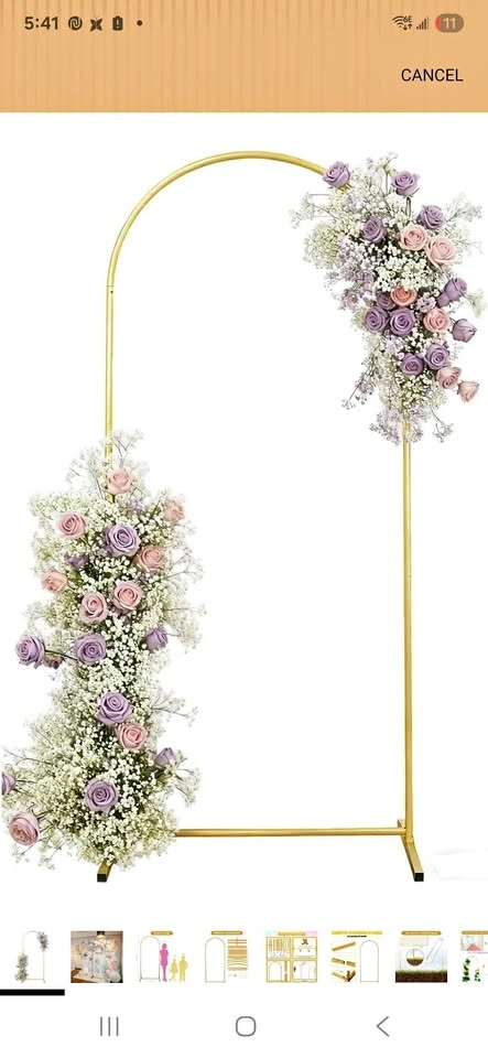 6ft Arch Backdrop Stand 2.6ft wide