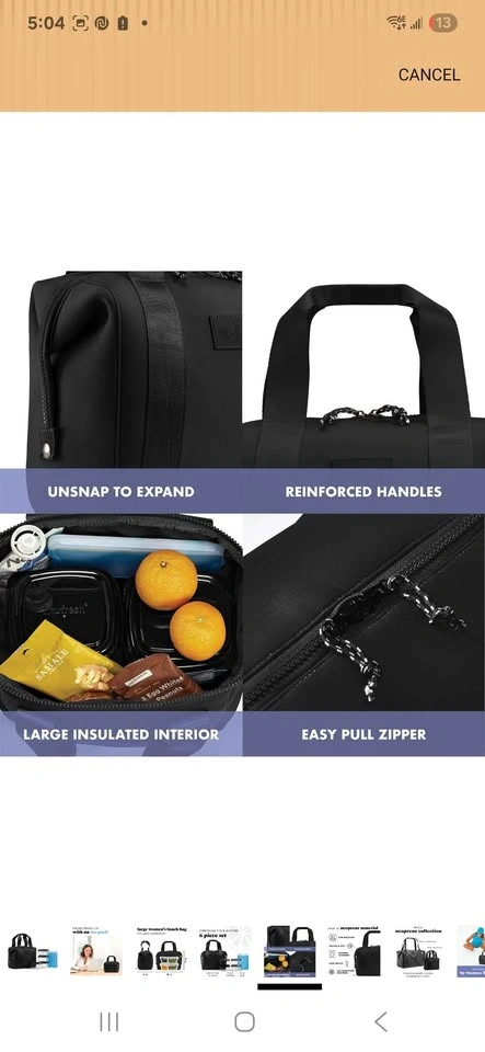Lunch bag for women - photo 2