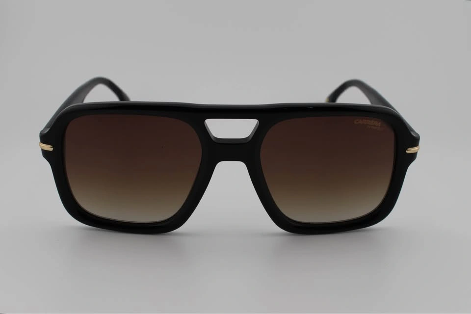 New Carrera Men’s Sunglasses CAR317/S 0807 HA Black/Brown Gradie - photo 5