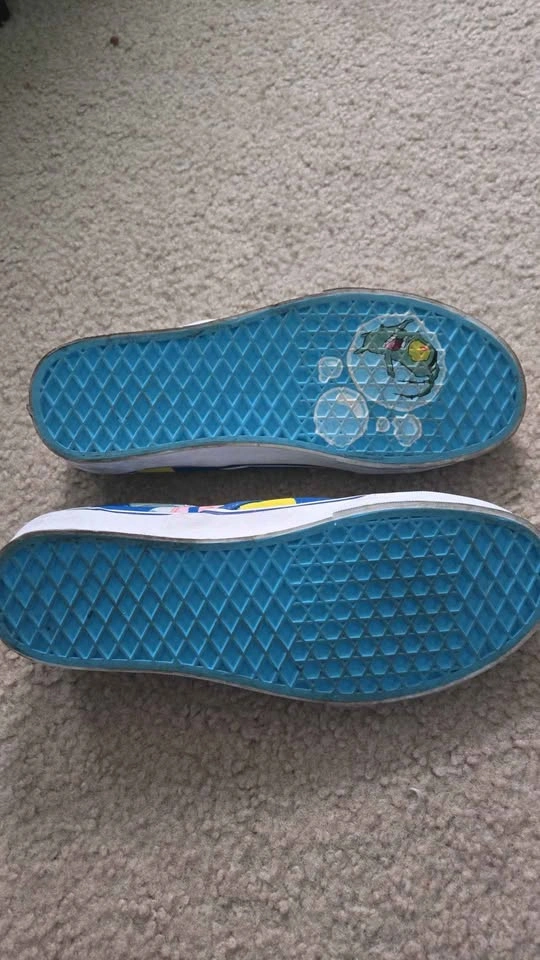 SpongeBob Slip On Vans - photo 3