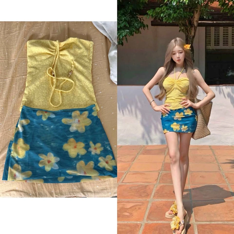 Brand New Cute Summer Two-Piece