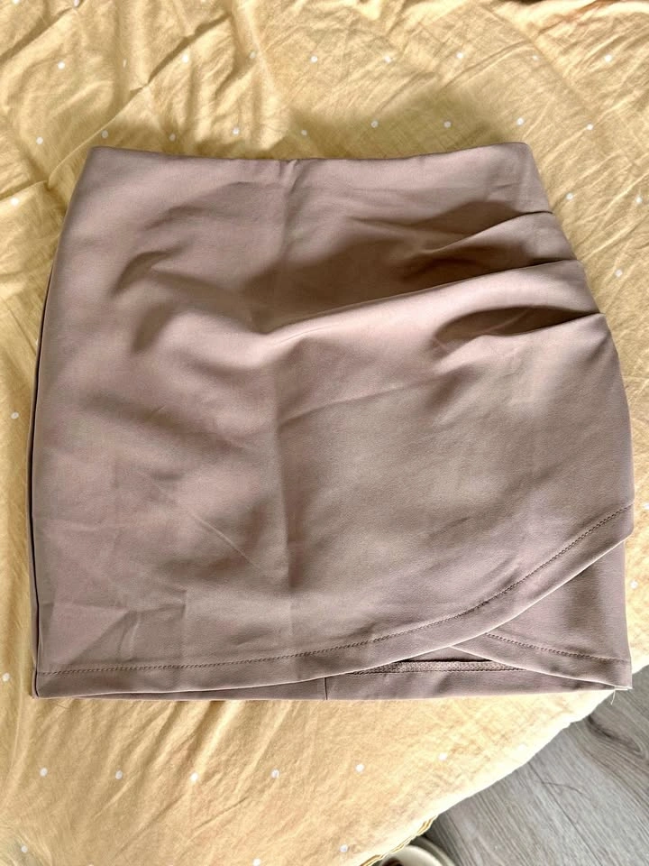 Brand New Wrap Mini-Skirt