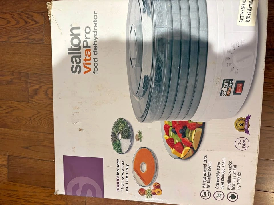 Salton VitaPro Food Dehydrator