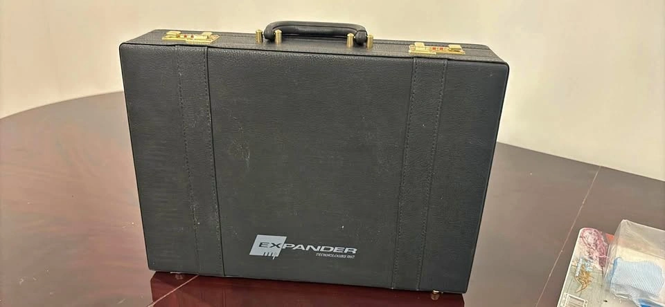 Cavalier Black Briefcase w Combo Locks
